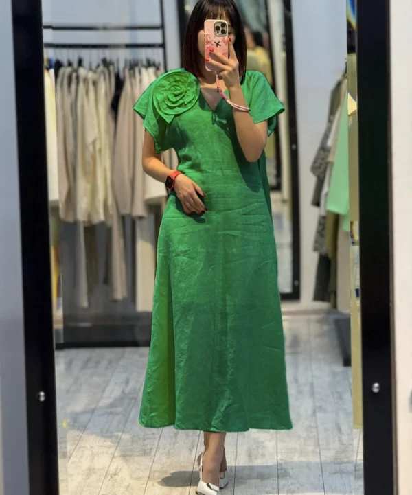 A line Kaftan style Dress - Image 3