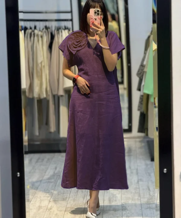 A line Kaftan style Dress - Image 4