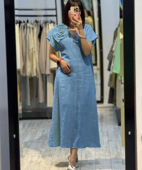 A line Kaftan style Dress - Image 5