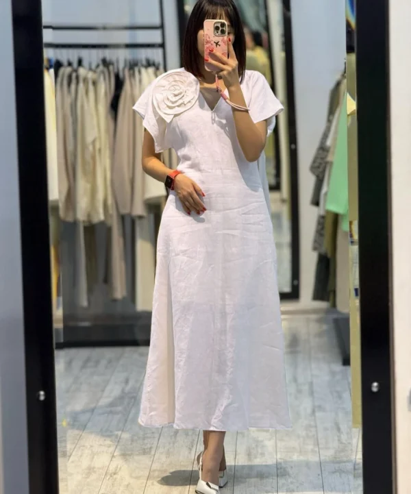 A line Kaftan style Dress - Image 6