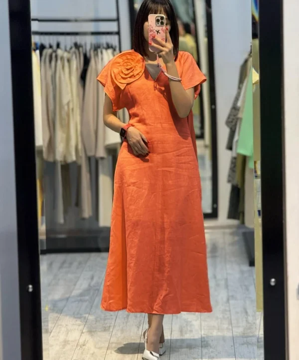 A line Kaftan style Dress - Image 7