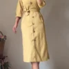 A line Dress - Image 5