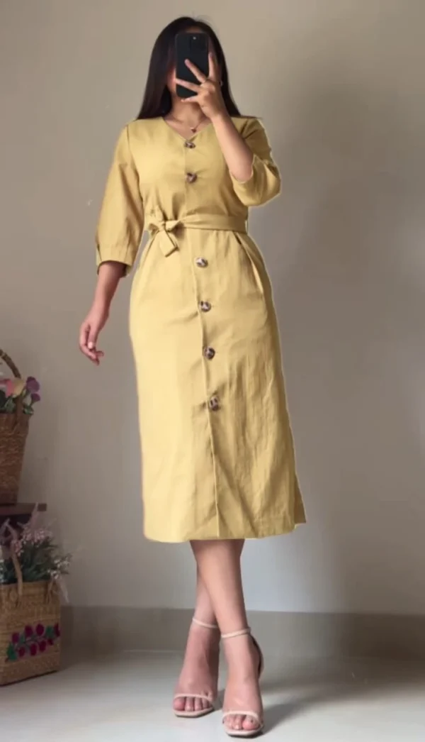 A line Dress - Image 5