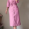 A line Dress - Image 4