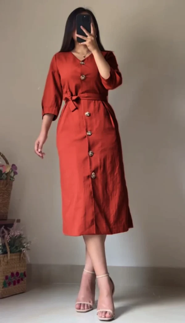 A line Dress - Image 6