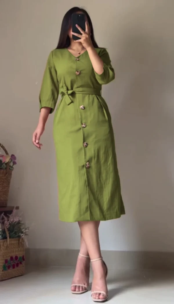 A line Dress - Image 7